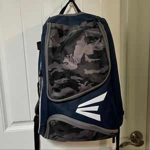 Like new Easton baseball gear bag, Navy/camo.